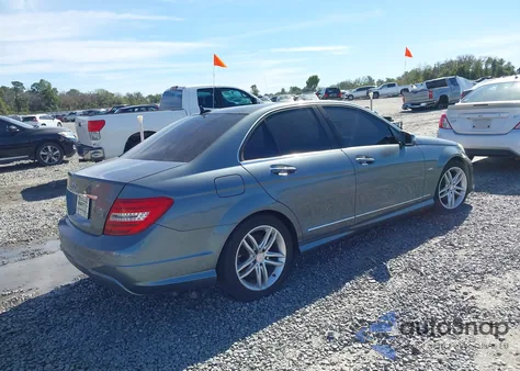 2012 Mercedes-Benz C 250 Luxury/Sport from USA, damaged, VIN WDDGF4HBXCR196608